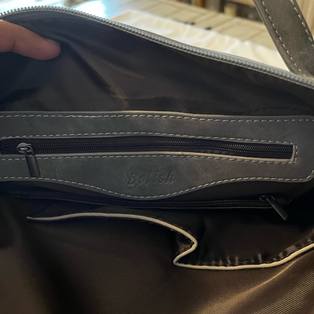 Bojos Grey Handbag